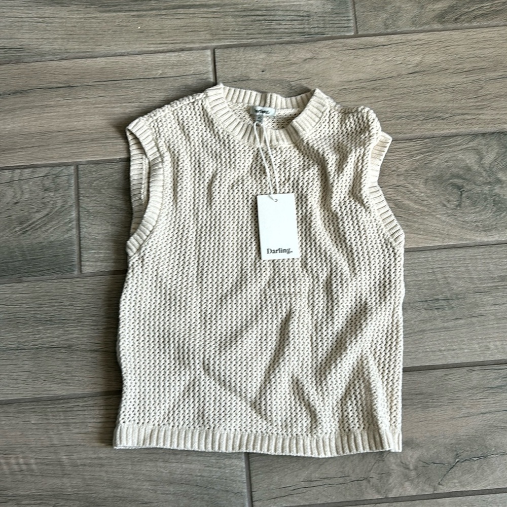 Darling sweater vest